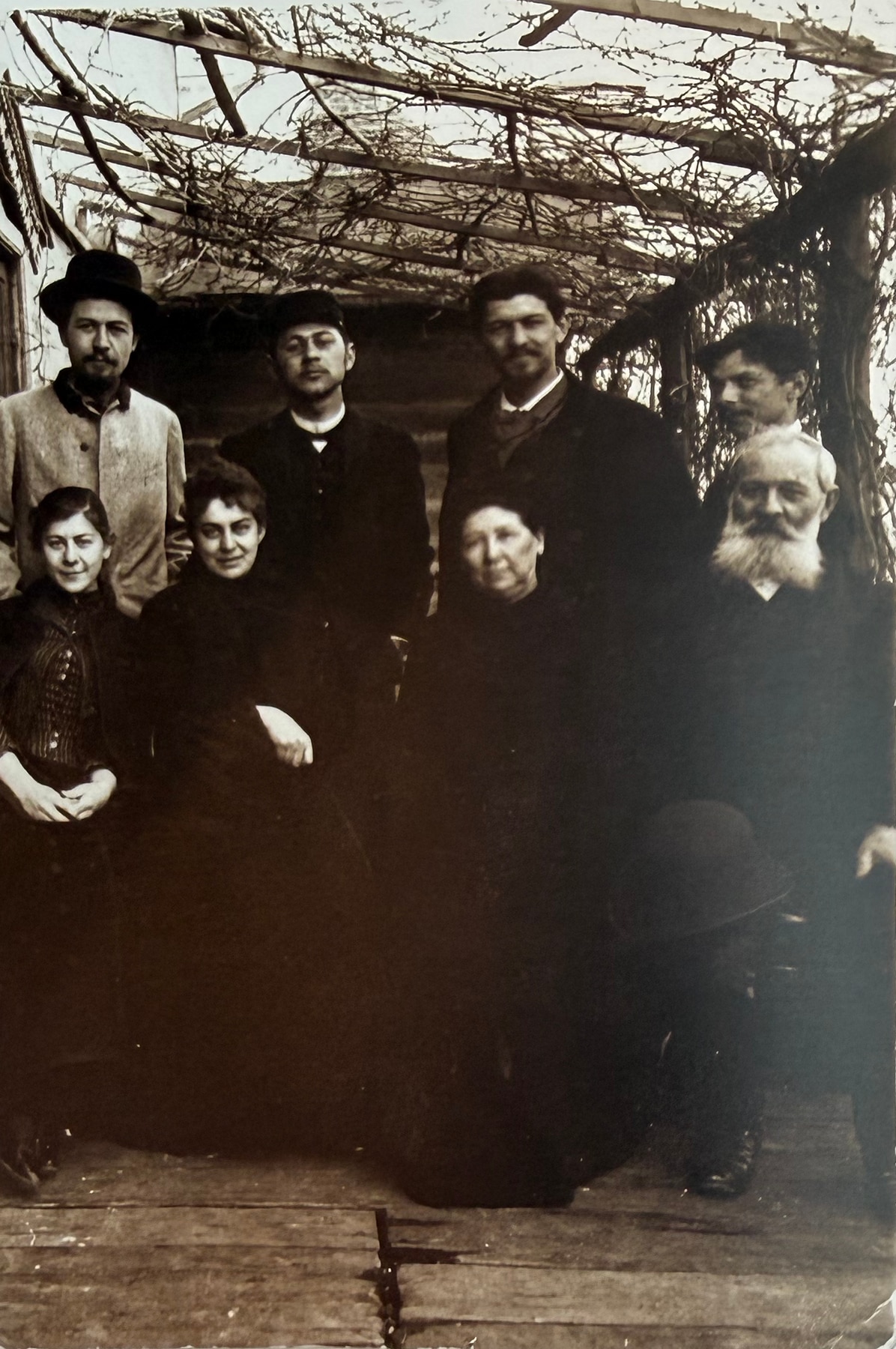 Групповая фотография с А. П. Чеховым